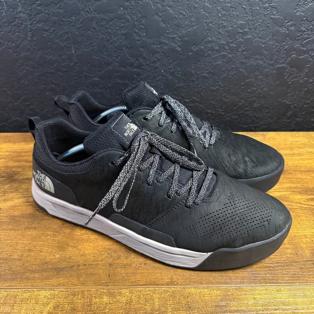 The North Face Larimer Lace II NF0A5LWI Black Leather Sneaker Mens Size 12.5